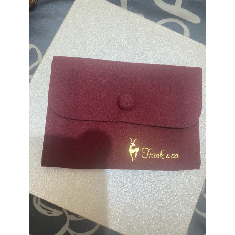 pouch jewelry frank & co