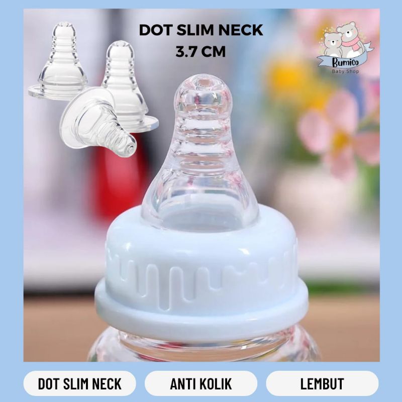 Dot Botol Susu Peristaltik SLIMNECK Anti Kolik