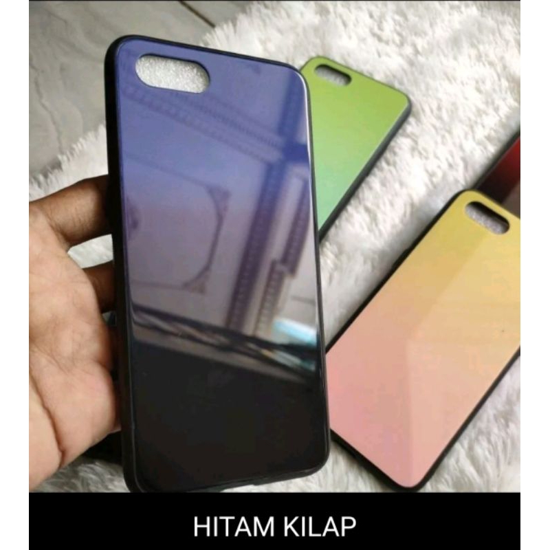 Softcase metalik kilap bahan bagus for Realme C2