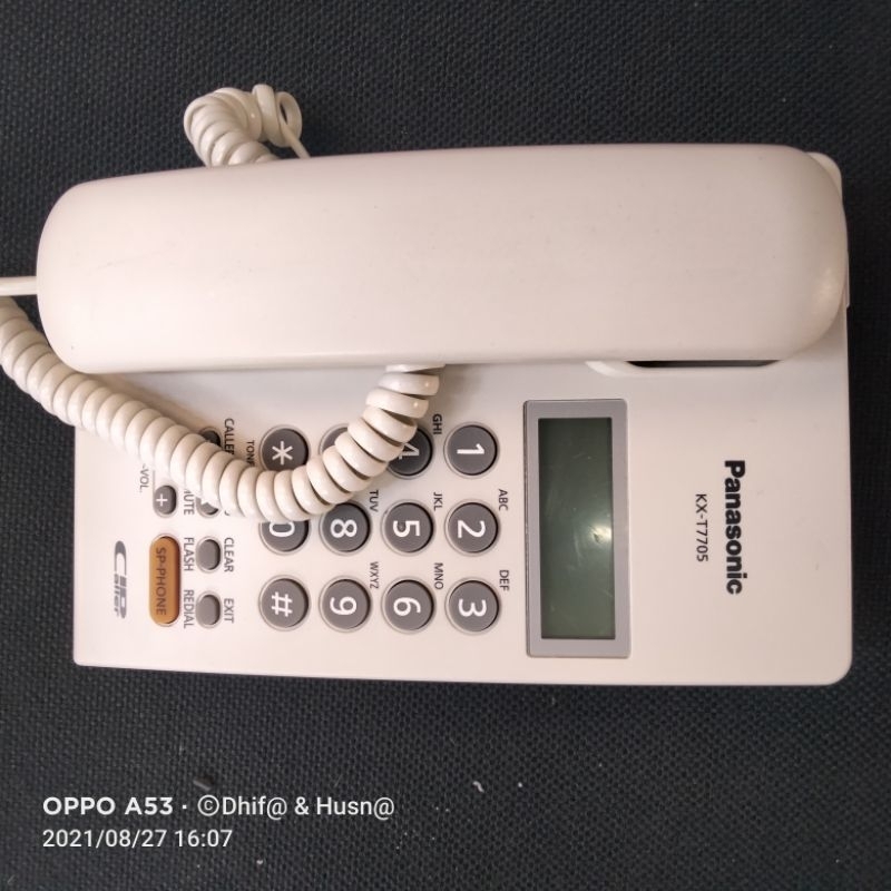 Telepon Rumah Indihome Panasonic KX-T7705 Caller ID