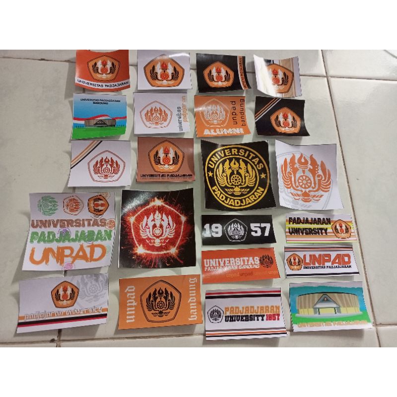 UNPAD Stiker Pack Merchandise universitas Padjadjaran Bandung XTRA BONUS