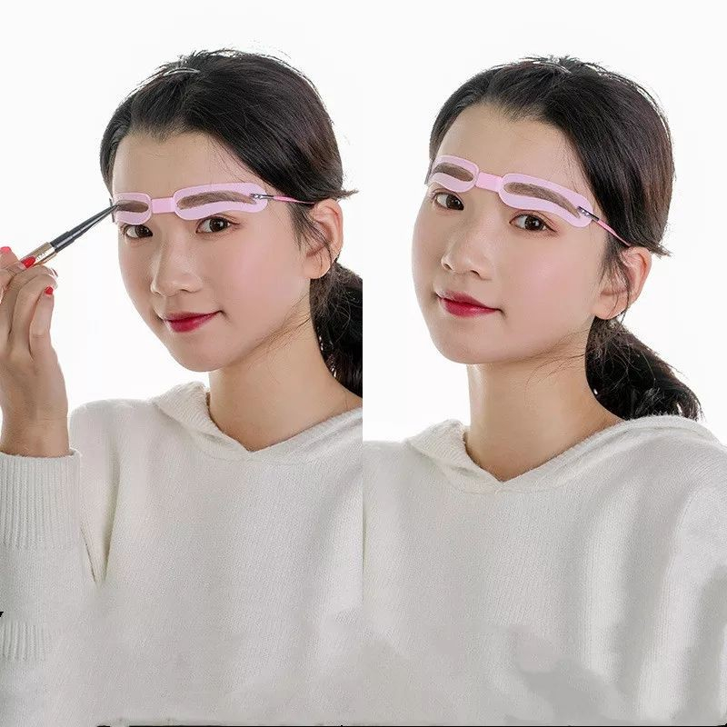 EYEBROW TEMPLATE MODEL TALI CETAKAN ALIS TEMPLATE 4 IN 1  F1009