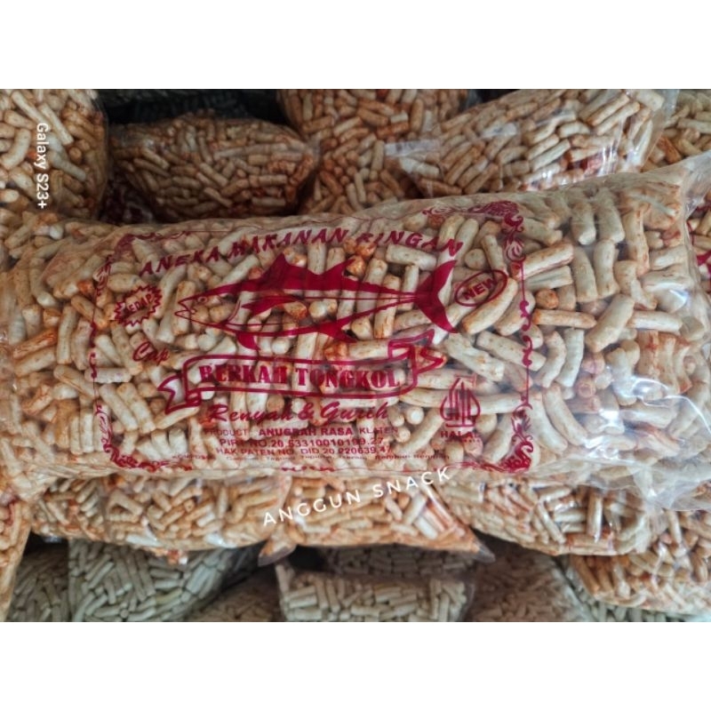

berkah tongkol balado 1kg/ stik tongkol/ krupuk tongkol/ khas klaten/ best sellernya krupuk tongkol