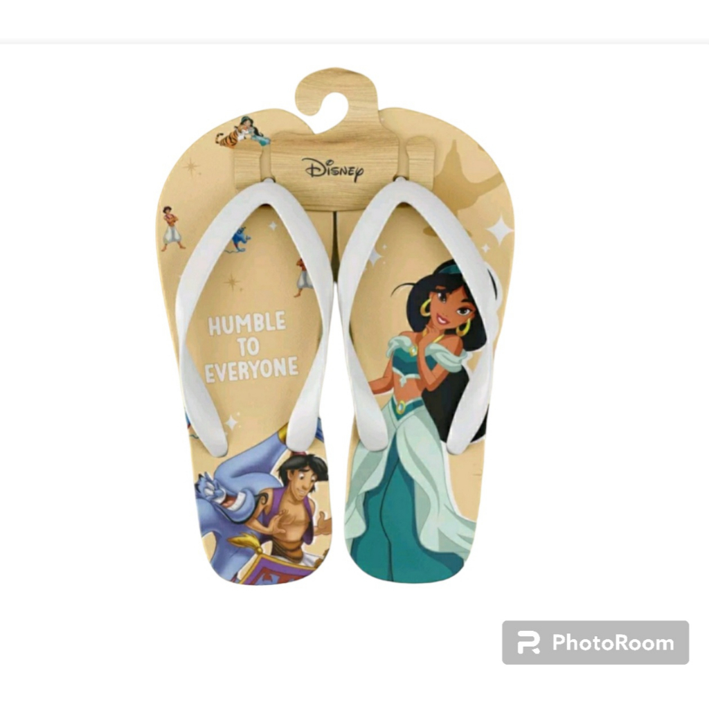 SANDAL JEPIT WANITA KARAKTER DISNEY &quot;JASMINE&quot;