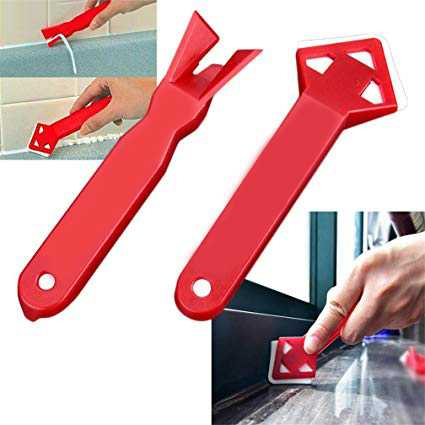 Alat Pembersih &amp; Perapi Lem Silikon Silen Sealant Tool Scraper Spatula