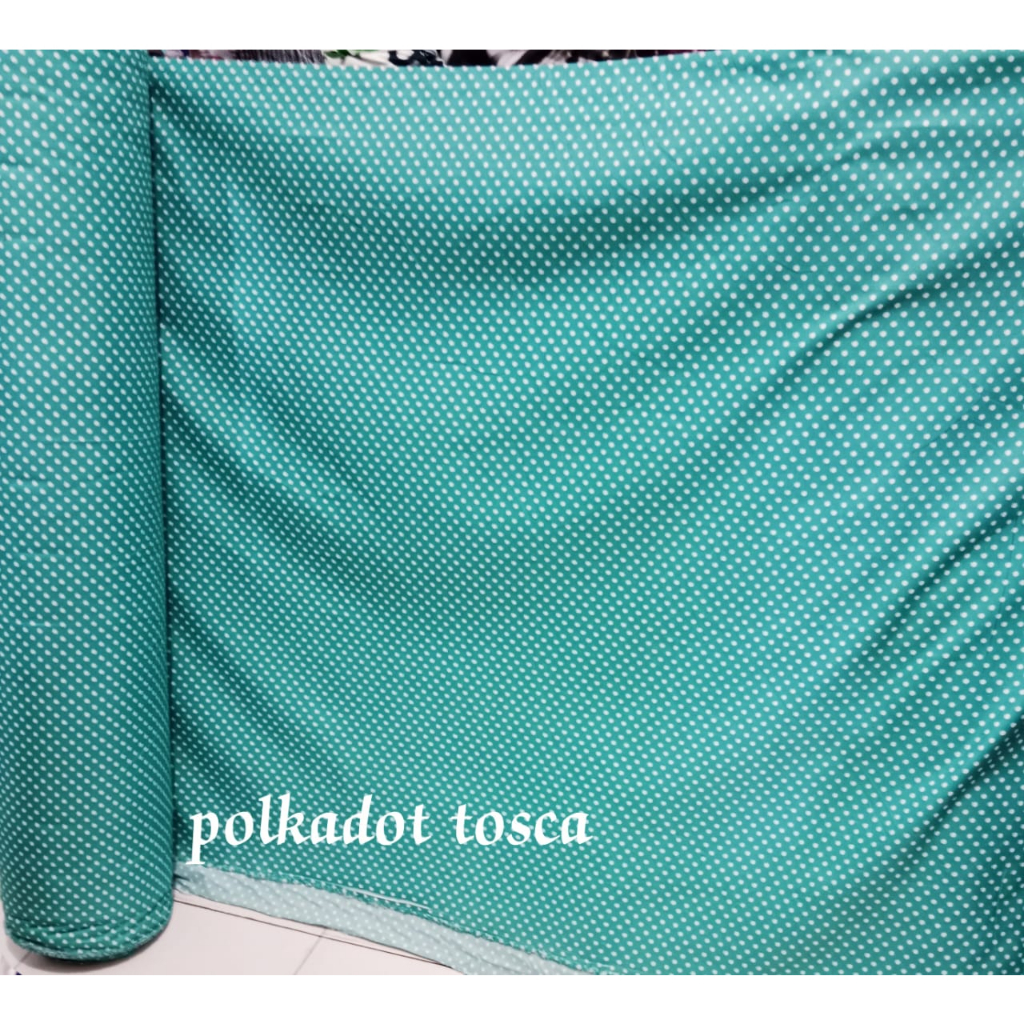 [SALUR, POLKA 1 METER] Salur Hitam Putih Kain sprei katun disperse polimikro great A meteran salur dan polkadot