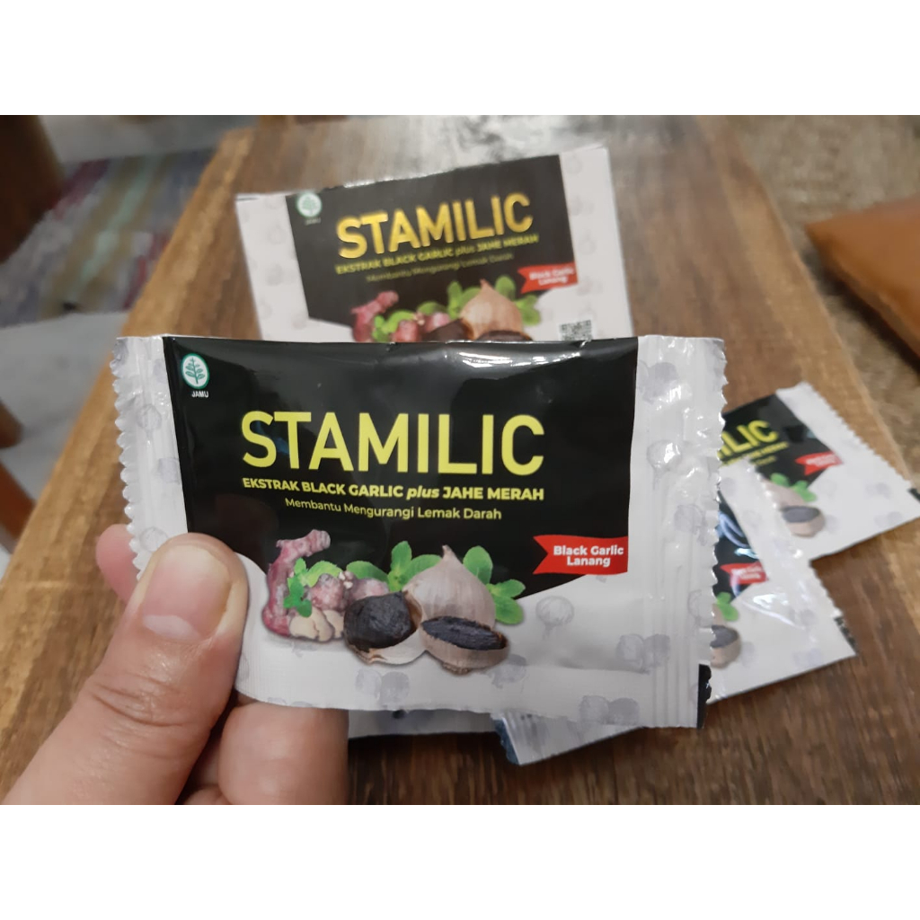 

Black Garlic Cair Sachet | Lebih Praktis, Rasa Segar dengan Campuran Jahe