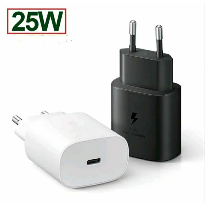 ADAPTOR / BATOK CHARGER SAMSUNG 25 WATT USB-C FAST CHARGING