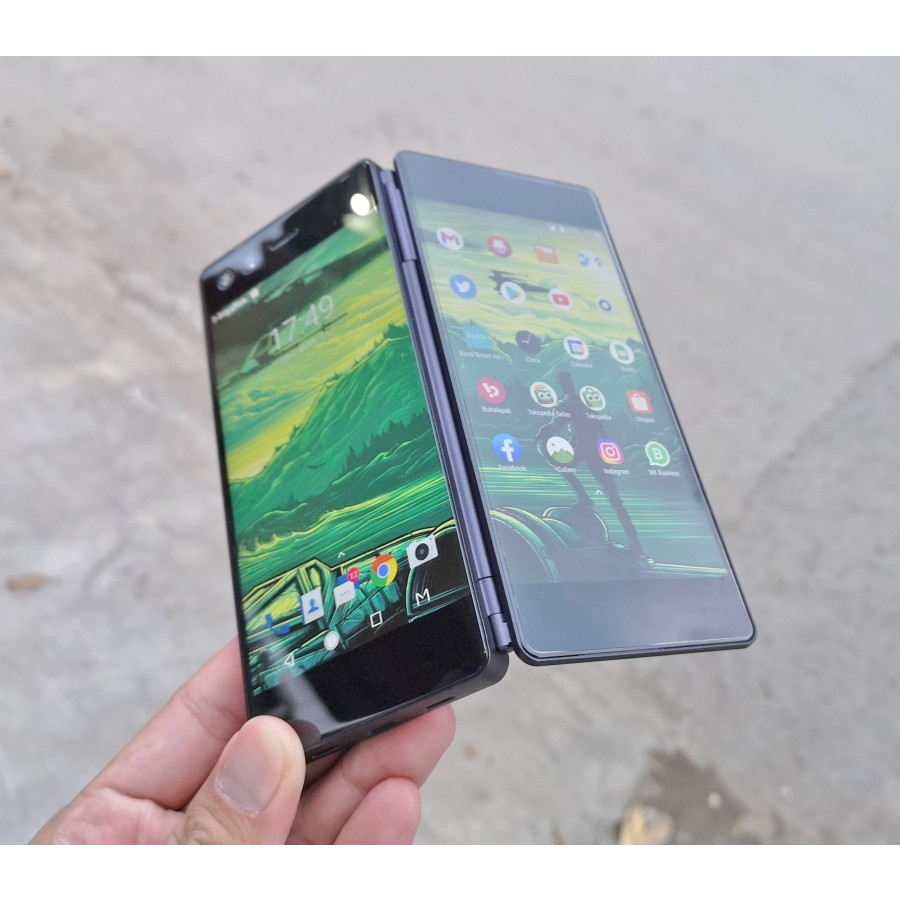 ZTE AXON M RAM 4GB INTERNAL 64GB FOLDABLE DUAL SCREEN SECOND ORIGINAL