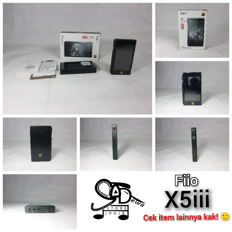 FIIO X5III DAP X5 Iii 3RD GEN DIGITAL AUDIO WAV FLAC DSD MP3 PLAYER MKIII MK3