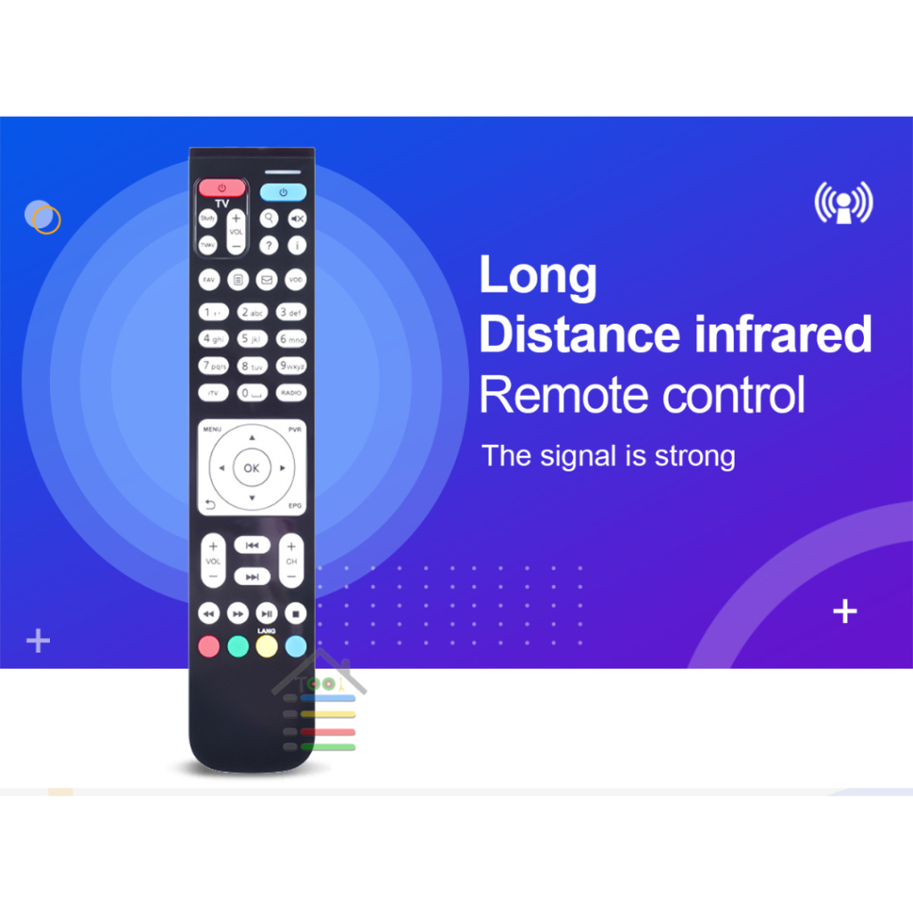 REMOTE MYREPUBLIC INDI FIBER HOME RECEIVER REMOTE PENGGANTI