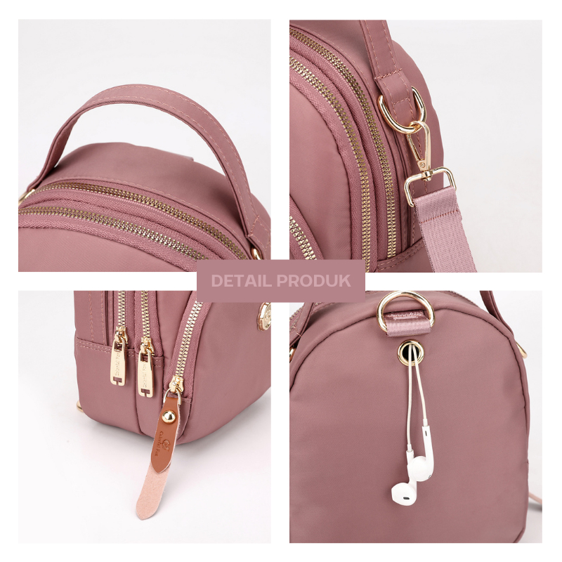 Tas Selempang Wanita COLORFUL FOX 2227 Tas Ransel Wanita Sling Bag Wanita Tas Anti Air WATCHKITE WKOS