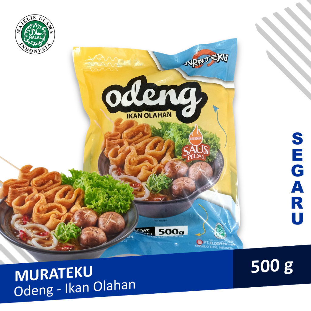 

Murateku Odeng Oden Korean Fish Cake Ikan Olahan 500 Gram