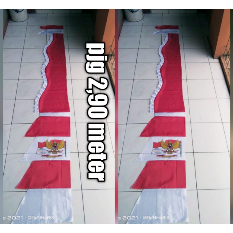 UMBUL UMBUL KUDA LAUT MERAH PUTIH