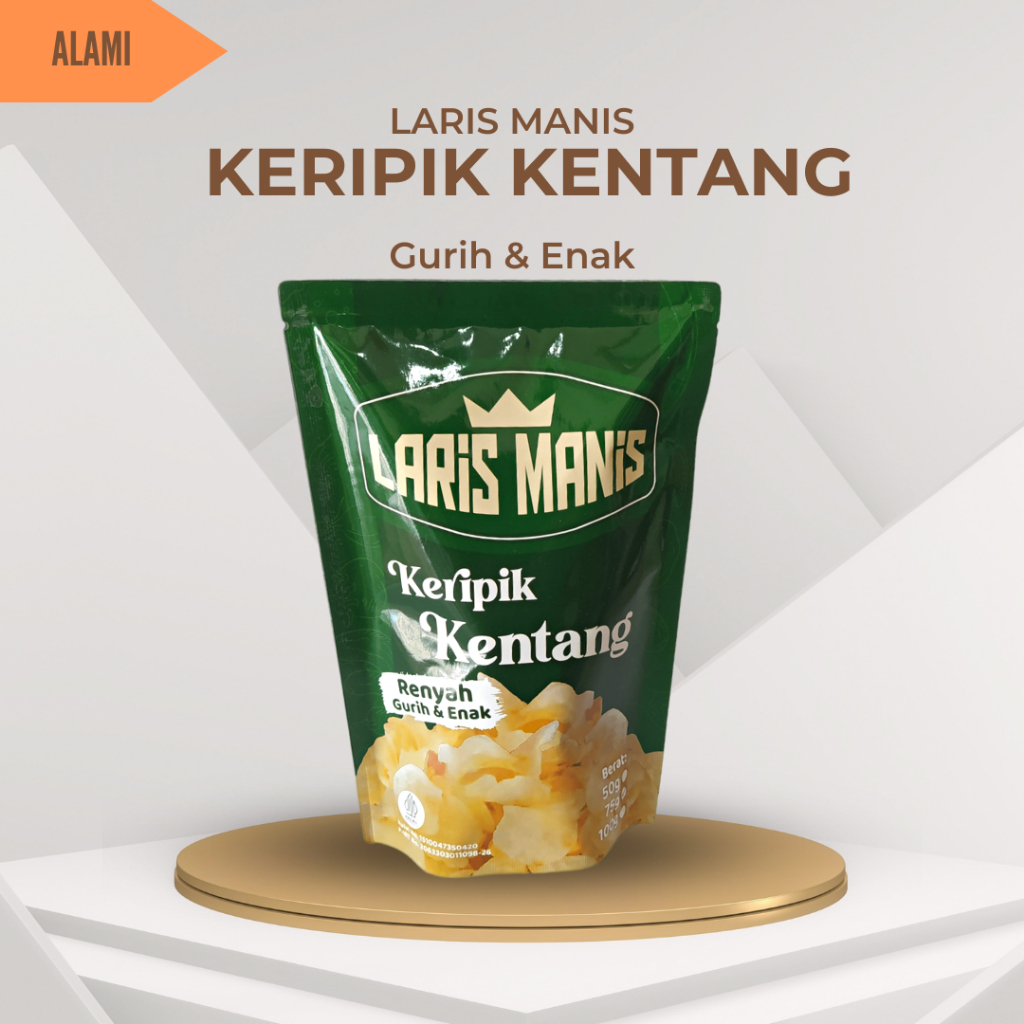 

KERIPIK KENTANG laris manis renyah