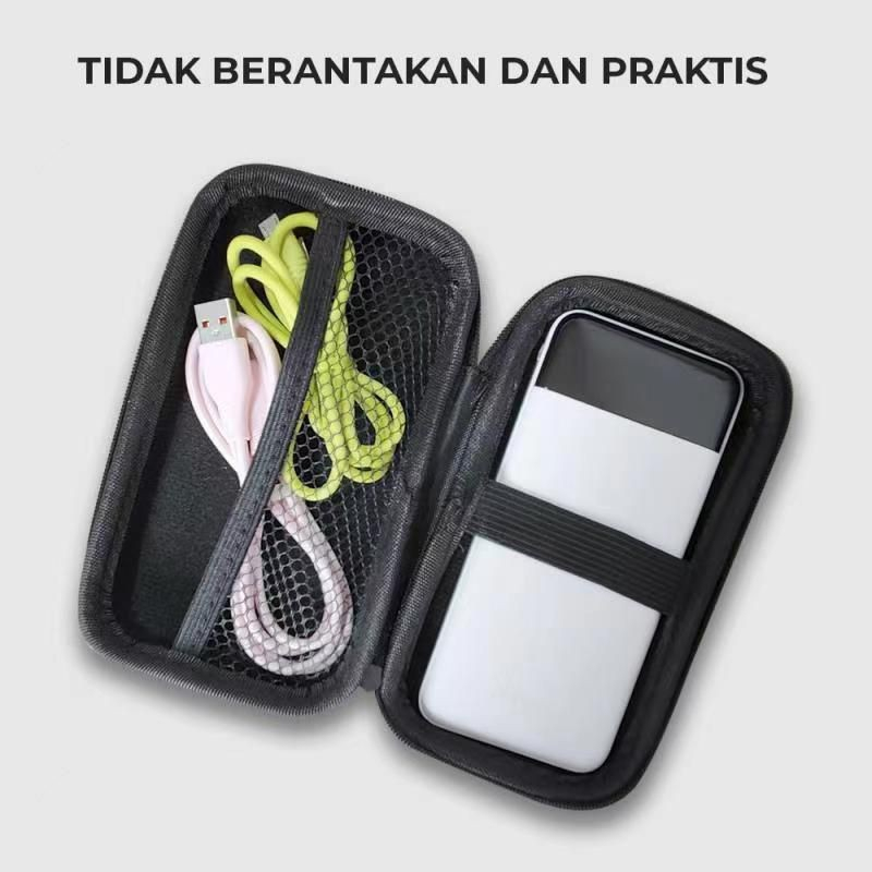 Case Pouch VEGER  Storage Powerbank Cable Gadget Travel Pouch Organizer