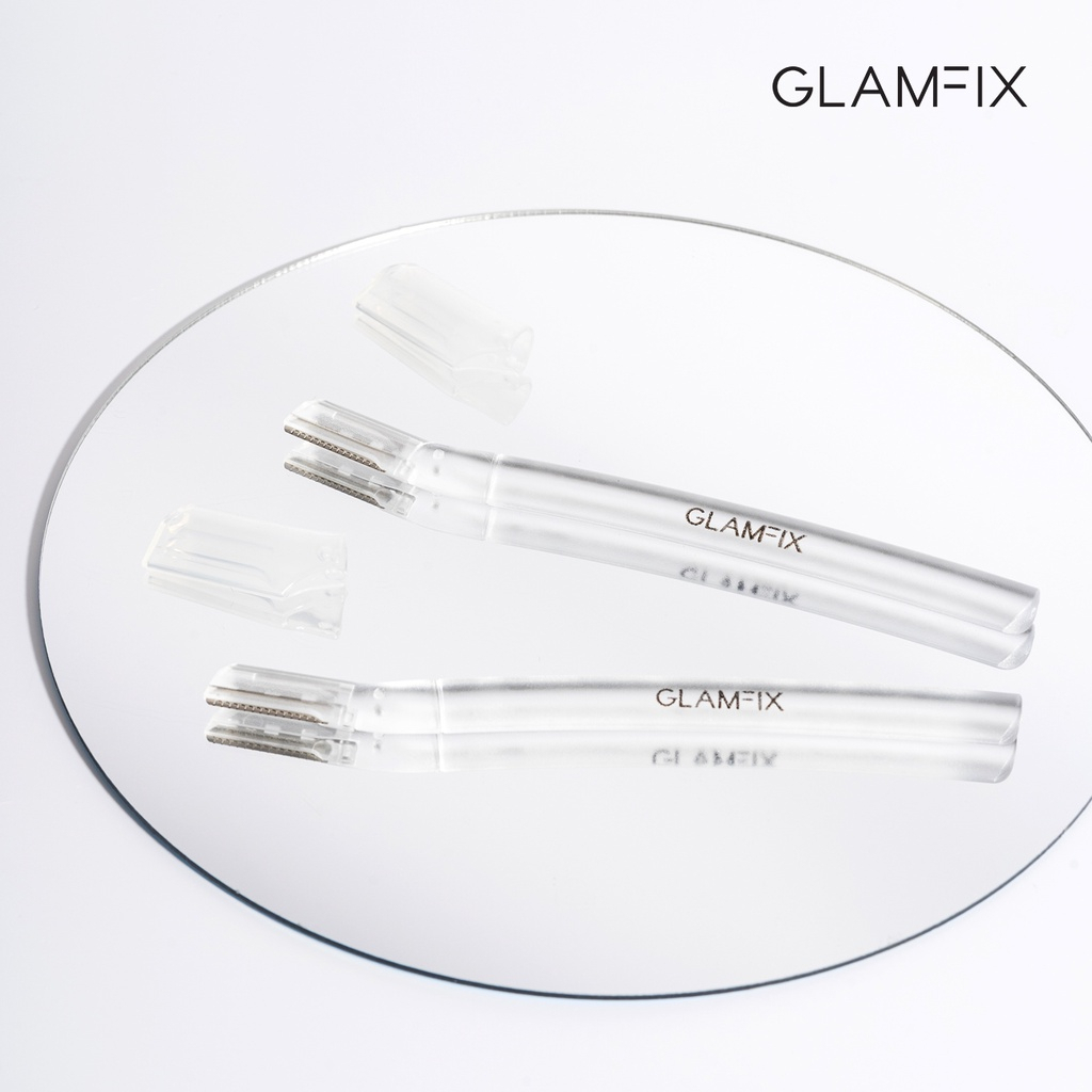 GLAMFIX Eyebrow Trimmer _ Pisau Cukur Alis Isi 2pcs | GLAM FIX Alat Kecantikan Makeup by YOU