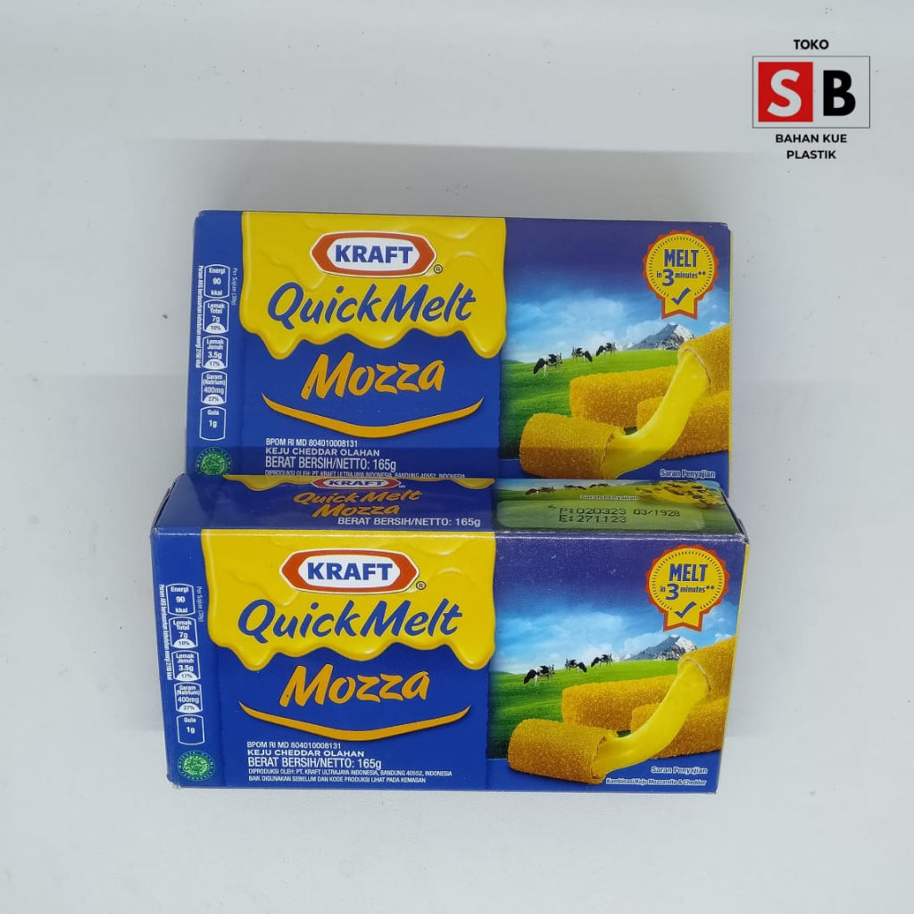 

KEJU KRAFT QUICKMELT MOZZA 165gr