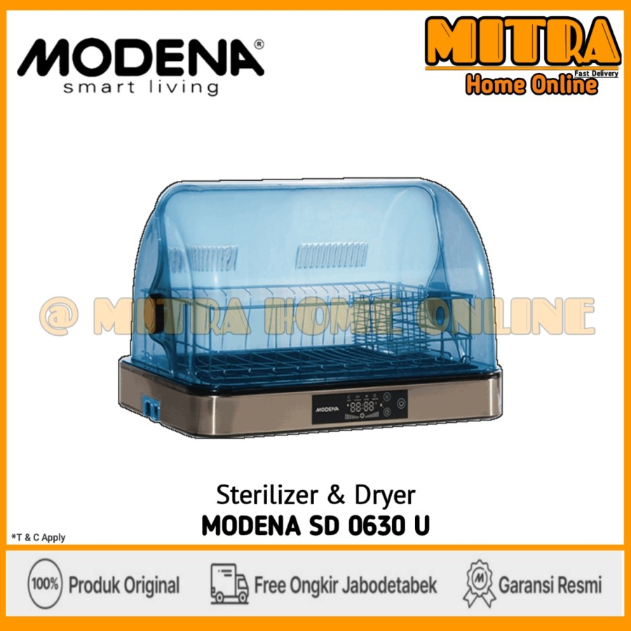 MODENA Sterilizer Dryer - SD 0630 U (Khusus JABODETABEK)