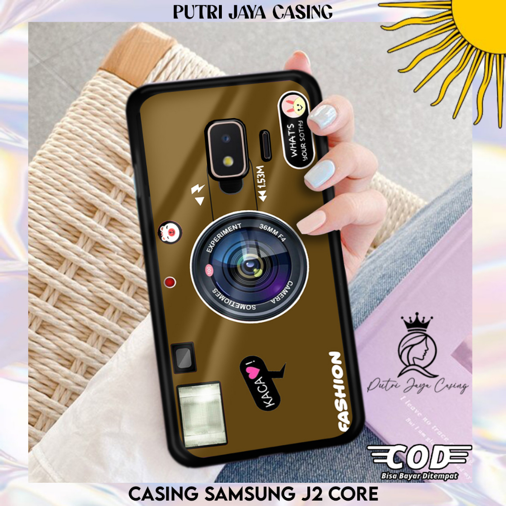 Case Hp SAMSUNG J2 CORE Motif GMBRKAMERA Casing Hardcase Softcase Estetik Premium Keren Aksesosris P