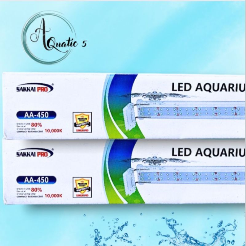 LAMPU LED AQUARIUM AQUASCAPE KRISTAL SAKKAI PRO AA 450