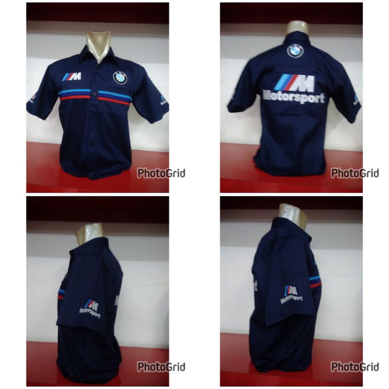 KEMEJA PRIA OTOMOTIF BMW PUMA MOTORSPORT