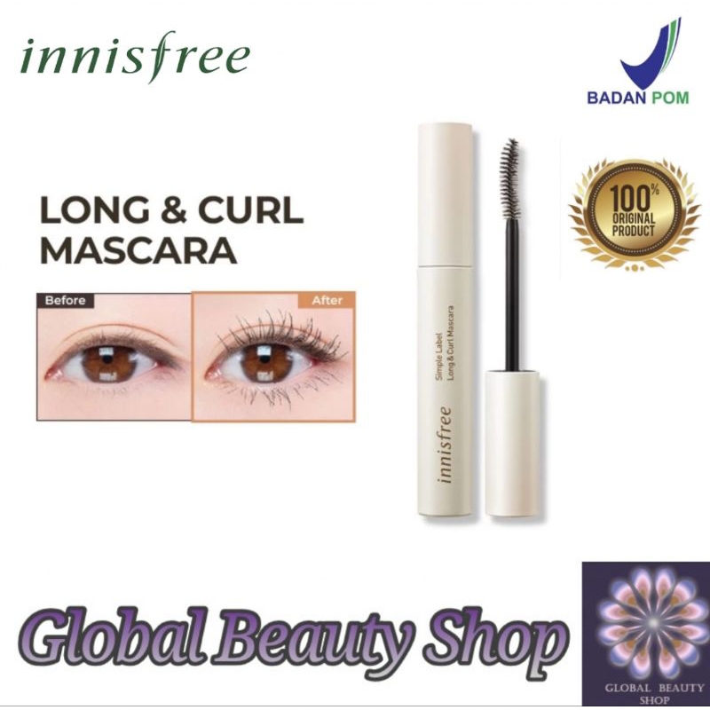 Innisfree - Simple Label Long &amp; Curl Mascara 7.5g