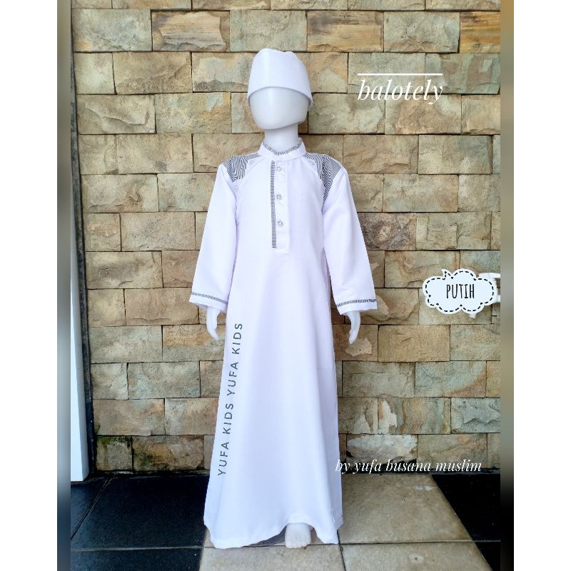 GAMIS HASSBY ANAK /JUBAH ANAK LAKI LAKI / BAJU MUSLIM ANAK LAKI LAKI