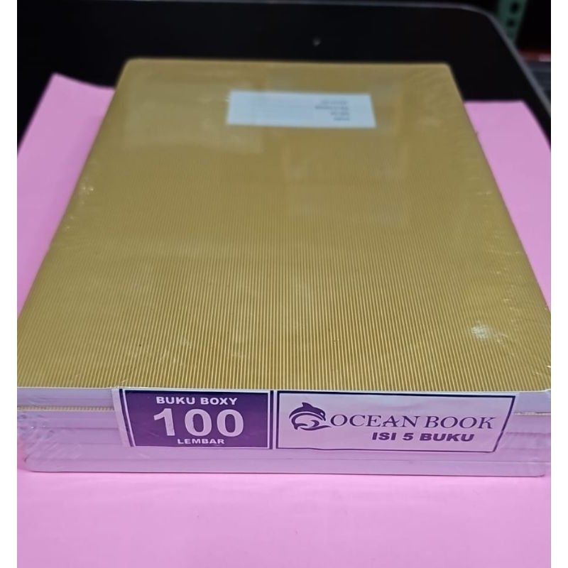 

BukuTulis Ocean Book Kraft 100 Boxy/Panjang 10 buku
