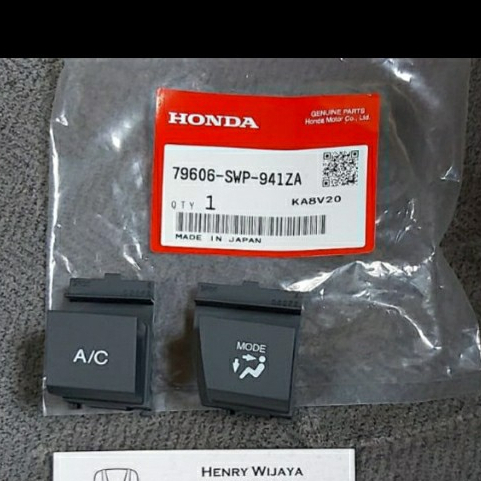 Tombol Switch Saklar AC A/C dan mode Honda Freed Original