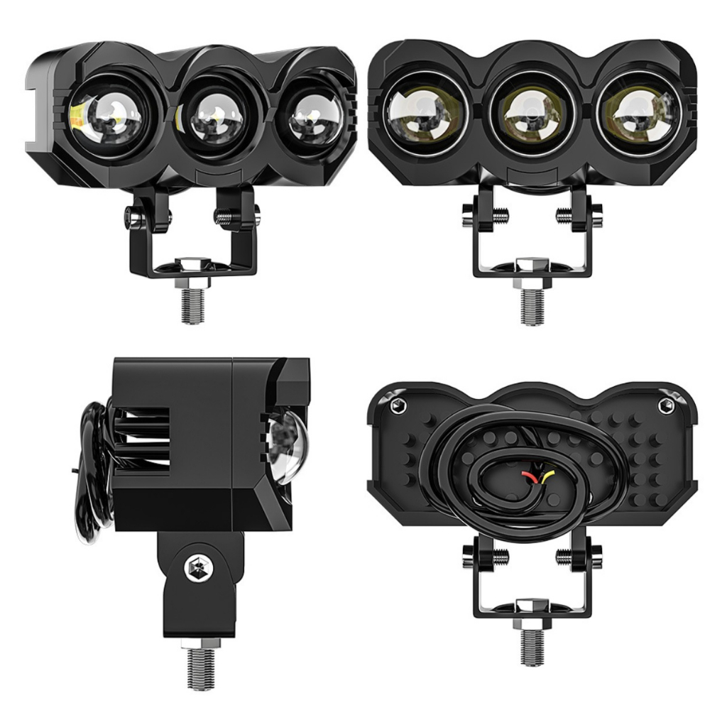 Lampu Tembak Sorot LED Laser Gun S3 SQL3 Mata D2 Motor Mobil SQL 3 CSP Lasergun