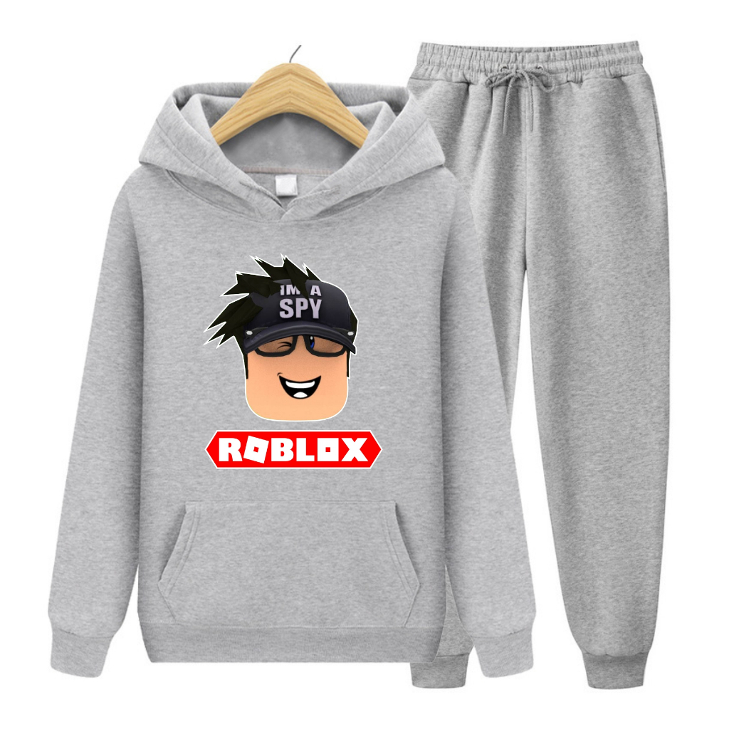 FenishaStore Setelan Sweater Hoodie Anak-anak ROBLOX Usia 4-13Tahun Bisa Bayar Ditempat COD