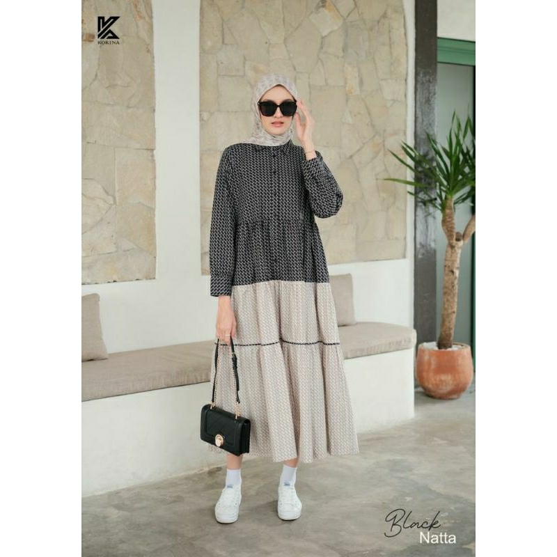 Korina Gargi midi dress