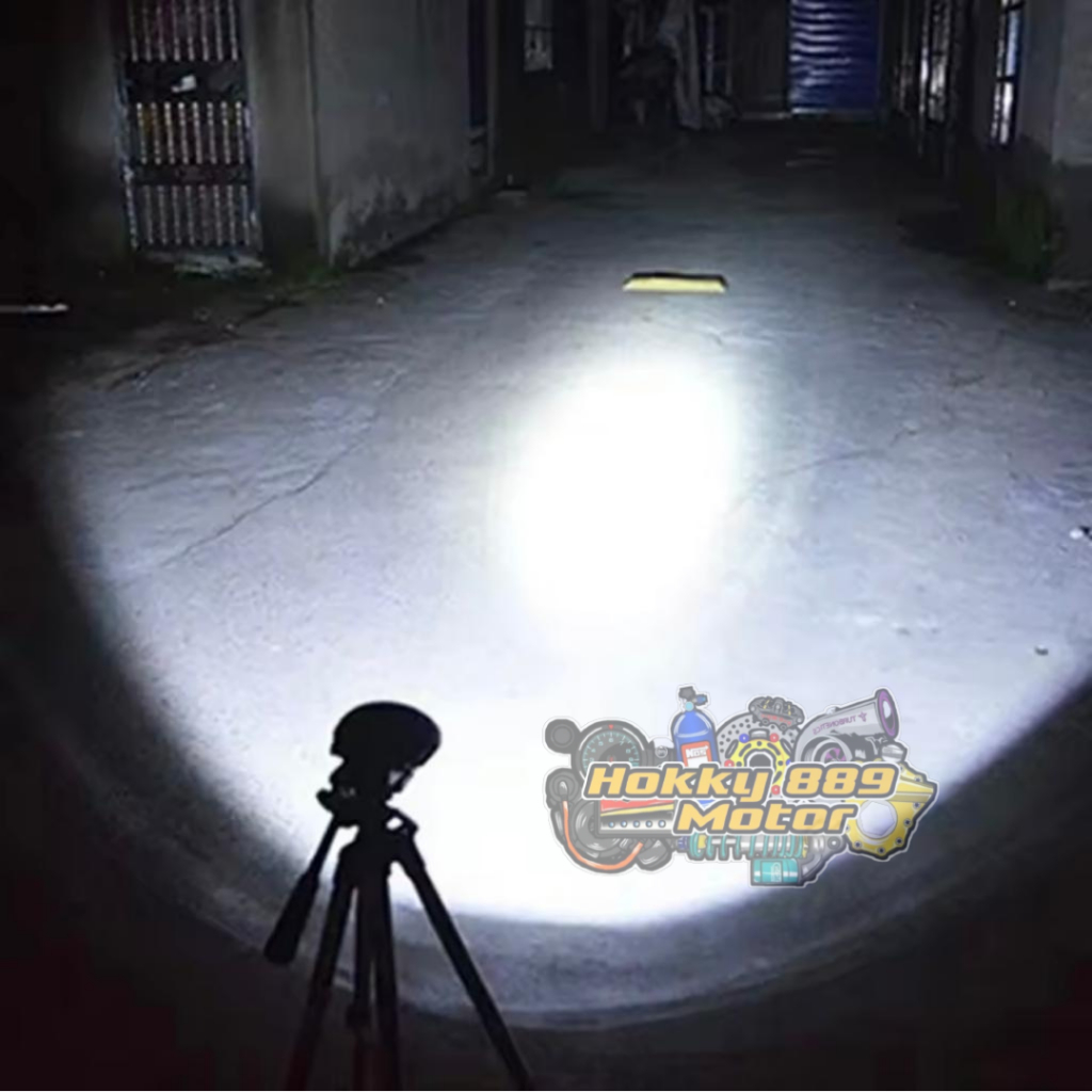 Lampu tembak LED OWL sorot 20 watt 3 Bahan Besi mode worklight cree 2 mata Putih-kuning