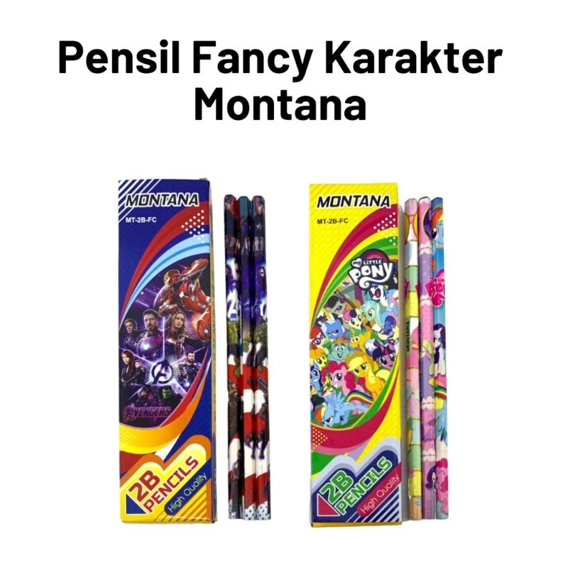 

PENSIL 1 PCS KARAKTER/ PENSIL M2B KARAKTER CEWEK COWOK MONTANA MURAH BERKUALITAS