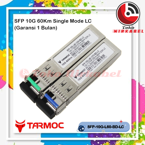 Tarmoc SFP-10G-L60-BD-LC | SFP+ 10G BiDi 60KM SM LC | SFP+ 10G 60KM LC