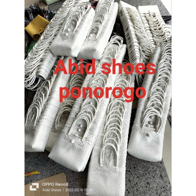 tas anyaman plastik putih polos tas souvenir lahiran pernikahan hajatan