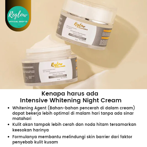 Paket Lengkap Reglow + Night Cream Skincare Dokter Shindy Glowing Whitening Original Official Store