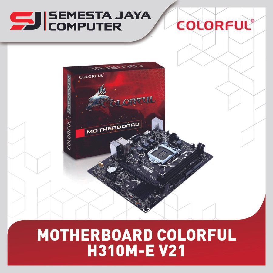 Motherboard Colorful H310M-E V21 (LGA1151, H310, DDR4, USB3.0,SATA 3)