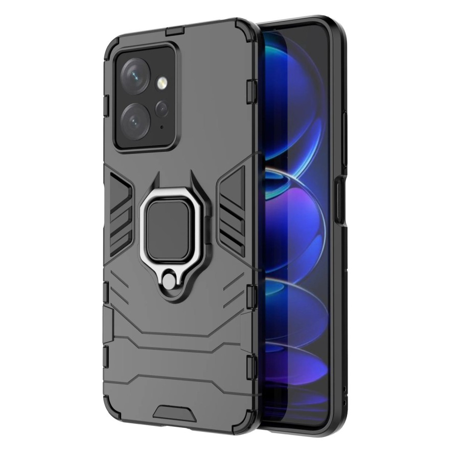 REDMI NOTE 12 PRO 4G/5G / NOTE 12 CASE HYBRID RING PANTHER RINGSTANDING TPU