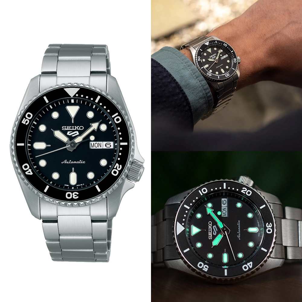 Seiko 5 Sports SRPK29K1 SKX Midi Black - Jam Tangan Pria SRPK29