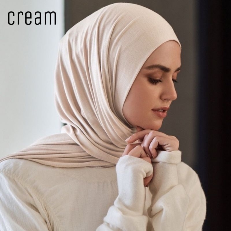 PASHMINA TURKI KAOS/PASMINA KAOS/JILBAB KAOS RAYON/TURKISH SHAWL PREMIUM