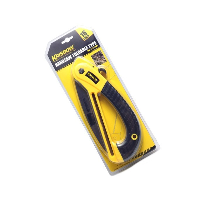 Gergaji Tangan Lipat 16 Inci Krisbow