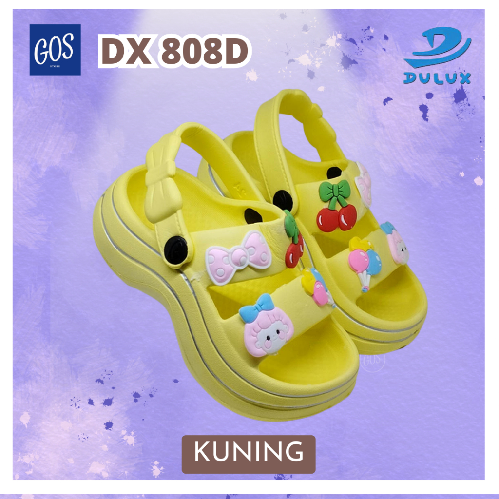 gof DULUX 808ED sandal anak perempuan tali belakang fuji murah berkualitas anti air tahan lama ringan