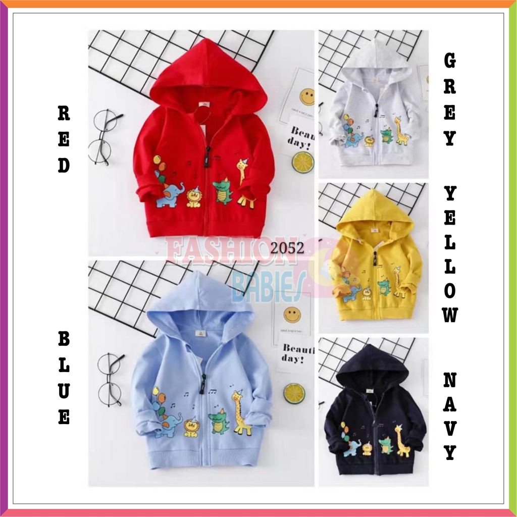 LS JAKET ANAK IMPORT | JAKET ANAK KATUN MURAH LAKI LAKI RESLETING 0-2 TH