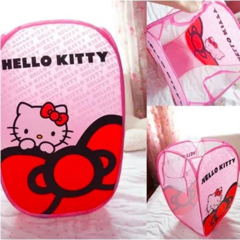 keranjang baju kotor karakter tempat baju kotor keranjang jaring