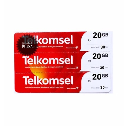 TELKOMSEL DATA 20GB JABODETABEK-JABAR