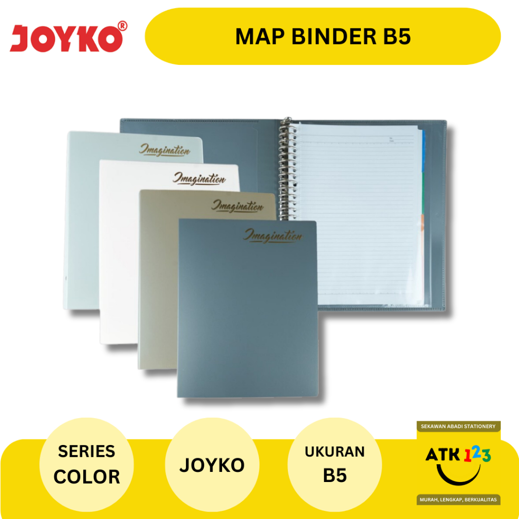 Map Binder / Buku Binder / Binder Kuliah Ukuran B5 Campus