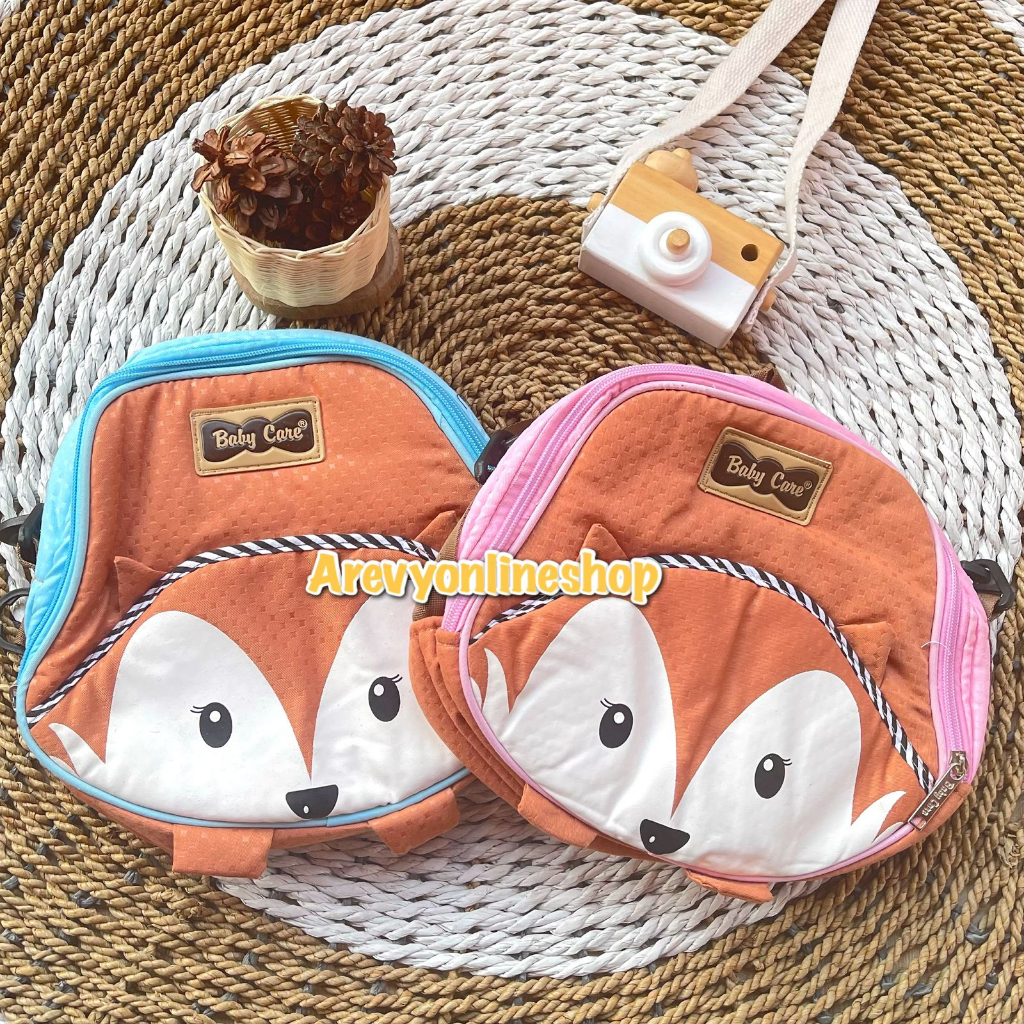 Tas Bayi Kecil Fox Series Baby Care Untuk Perlengkapan Baju Bayi Popok &amp; Botol Susu Arevyonlineshop