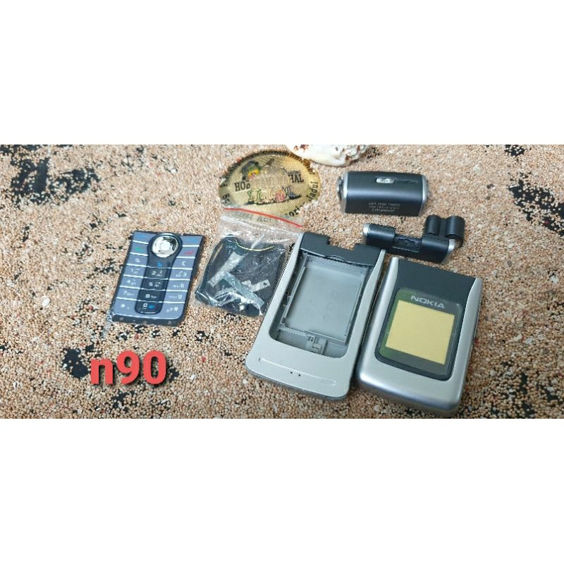 casing nokia n90 keypad logo nokia